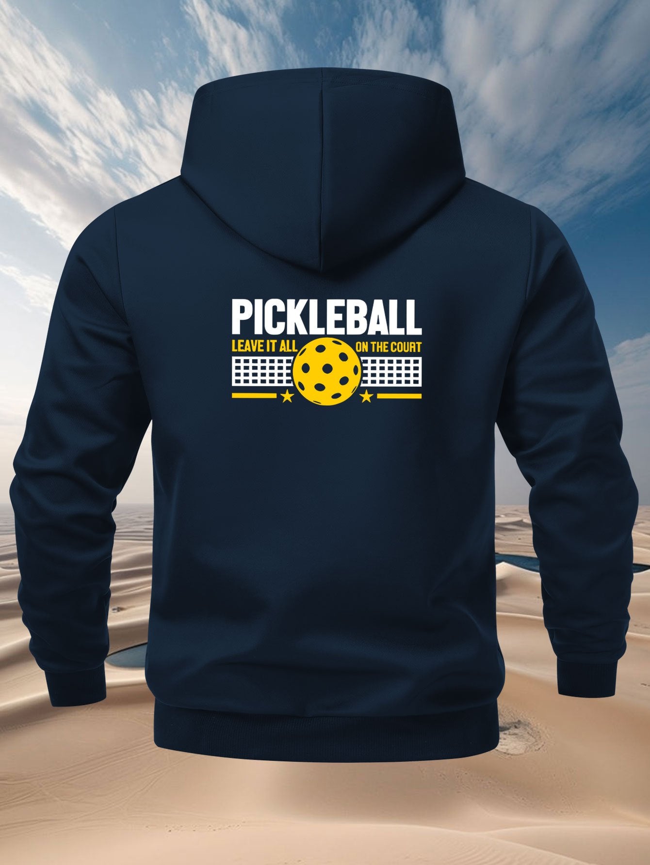 Men's Trendy Fashion Printed Hooded Jacket