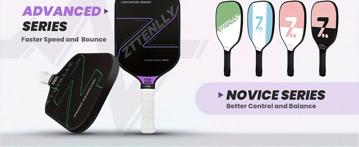 USAPA Approved Carbon Fiber Pickleball Paddle – 16mm Honeycomb Core, Lightweight 7.5–8oz, Ergonomic Grip, Wide Sweet Spot, Ideal Gift for All Players
