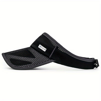 Summer Extended Brim Hollow Top Hat for Men And Women, Outdoor Sports Sunshade Hat with a Large Brim And Mesh Design