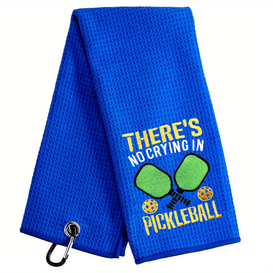 Embroidered Pickleball Towel