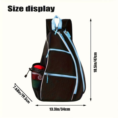 9 Styles Available: Sports Print Backpack, Pickleball Racket Bag, Multi-functional Sports Backpack with a Hook on the Back, Simple and Lightweight Design, Large Capacity to Hold More Sports Equipment, the Ideal Sports Backpac