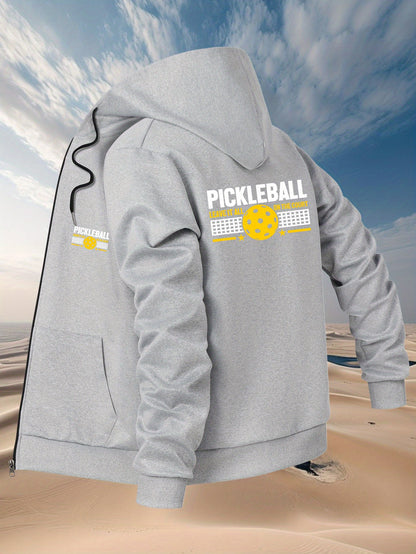 Men's Trendy Fashion Printed Hooded Jacket