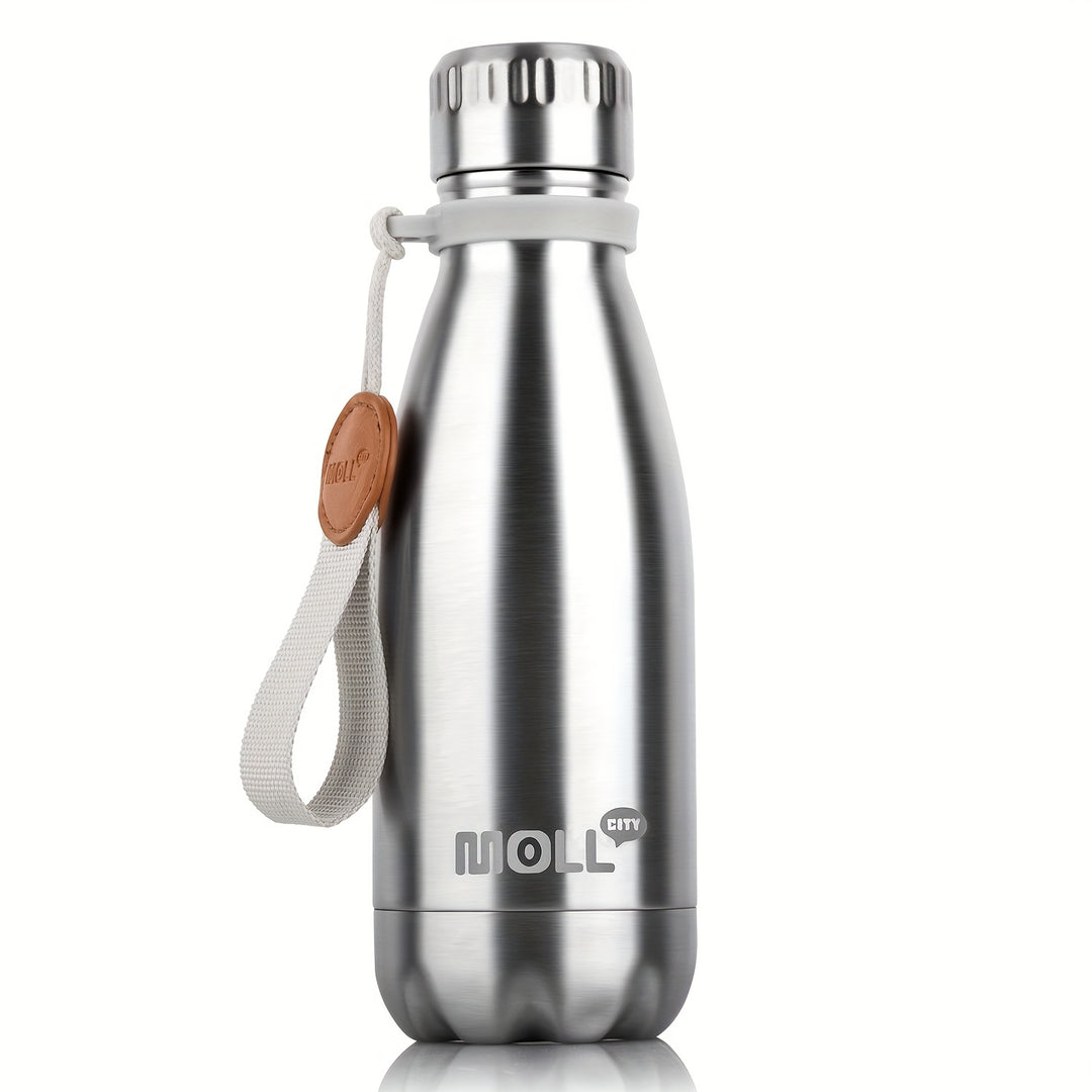 Mollcity 9oz Stainless Steel Water Bottle