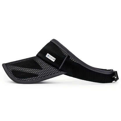 Summer Extended Brim Hollow Top Hat for Men And Women, Outdoor Sports Sunshade Hat with a Large Brim And Mesh Design