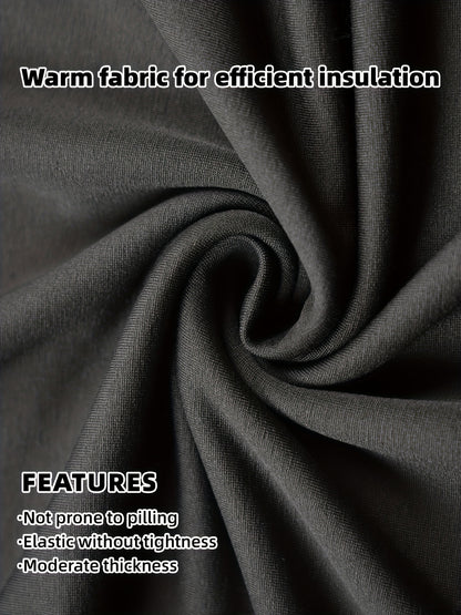 Women's 4pcs Thermal Underwear & Base layer Suit - Plush Winter Warm Sweater & Pants, Full Outfit for, Outdoor & Cold Weather, Cozy Layering (Non, Hand Washable) - Solid Color Multi-Piece Bundle for monthly