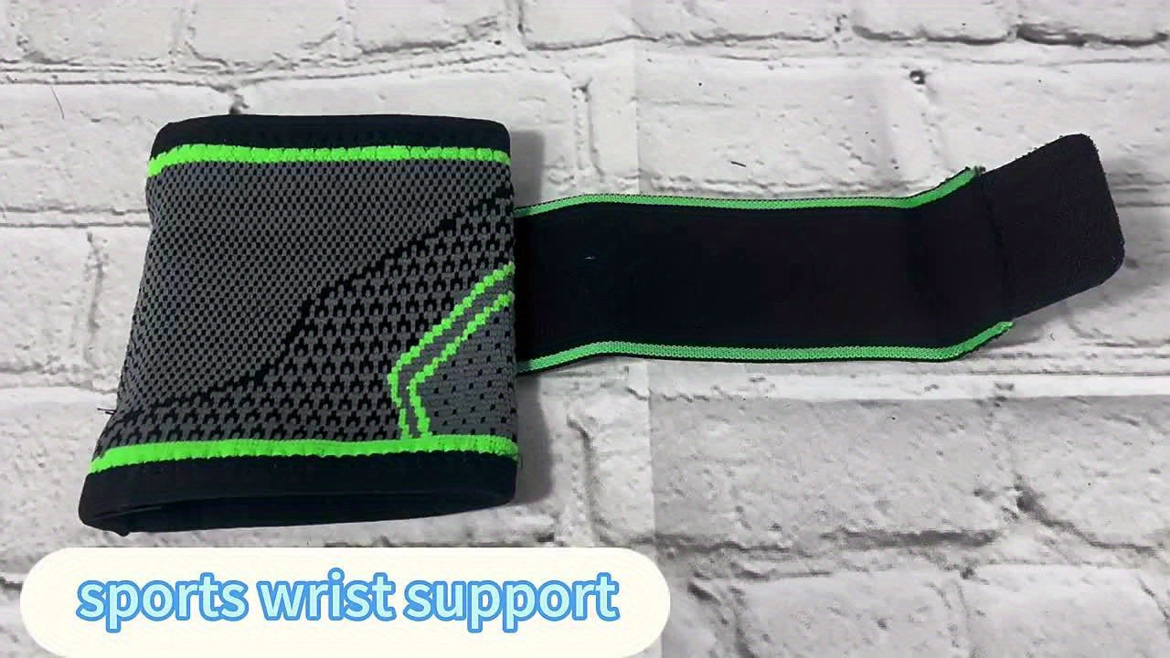 2pcs Adjustable Wrist Compression Strap & Wrist Brace for Fitness, Weightlifting, Wrist Care - Sport Wristband Wrist Support for Men & Women