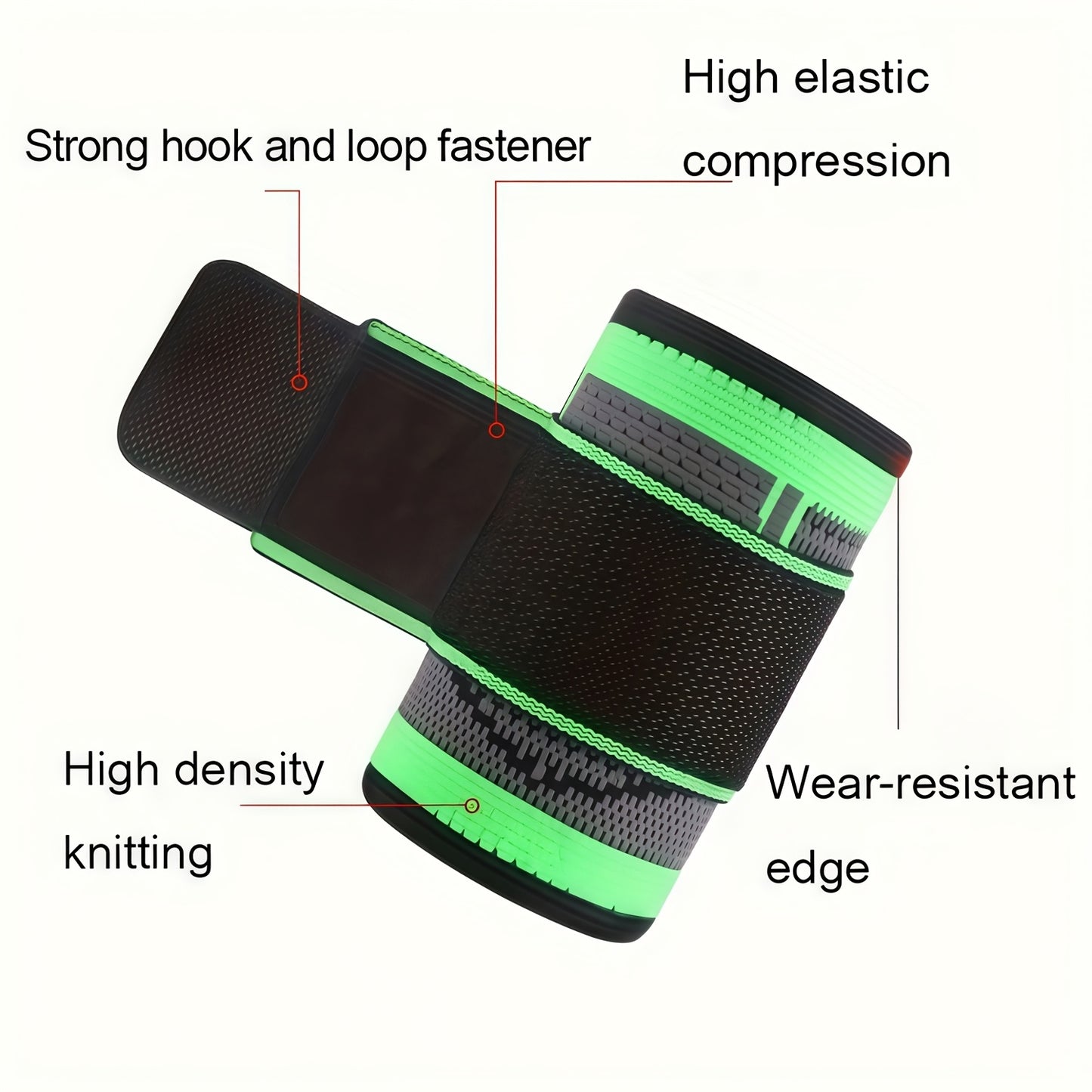 2pcs Adjustable Wrist Compression Strap & Wrist Brace for Fitness, Weightlifting, Wrist Care - Sport Wristband Wrist Support for Men & Women