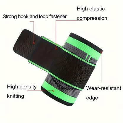 2pcs Adjustable Wrist Compression Strap & Wrist Brace for Fitness, Weightlifting, Wrist Care - Sport Wristband Wrist Support for Men & Women
