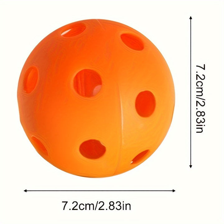 Indoor 26-Hole Pickleball Balls – Durable Plastic Training &amp; Practice Balls for Indoor Courts, Lightweight, Low Bounce, High Control, Set of 4/5/6
