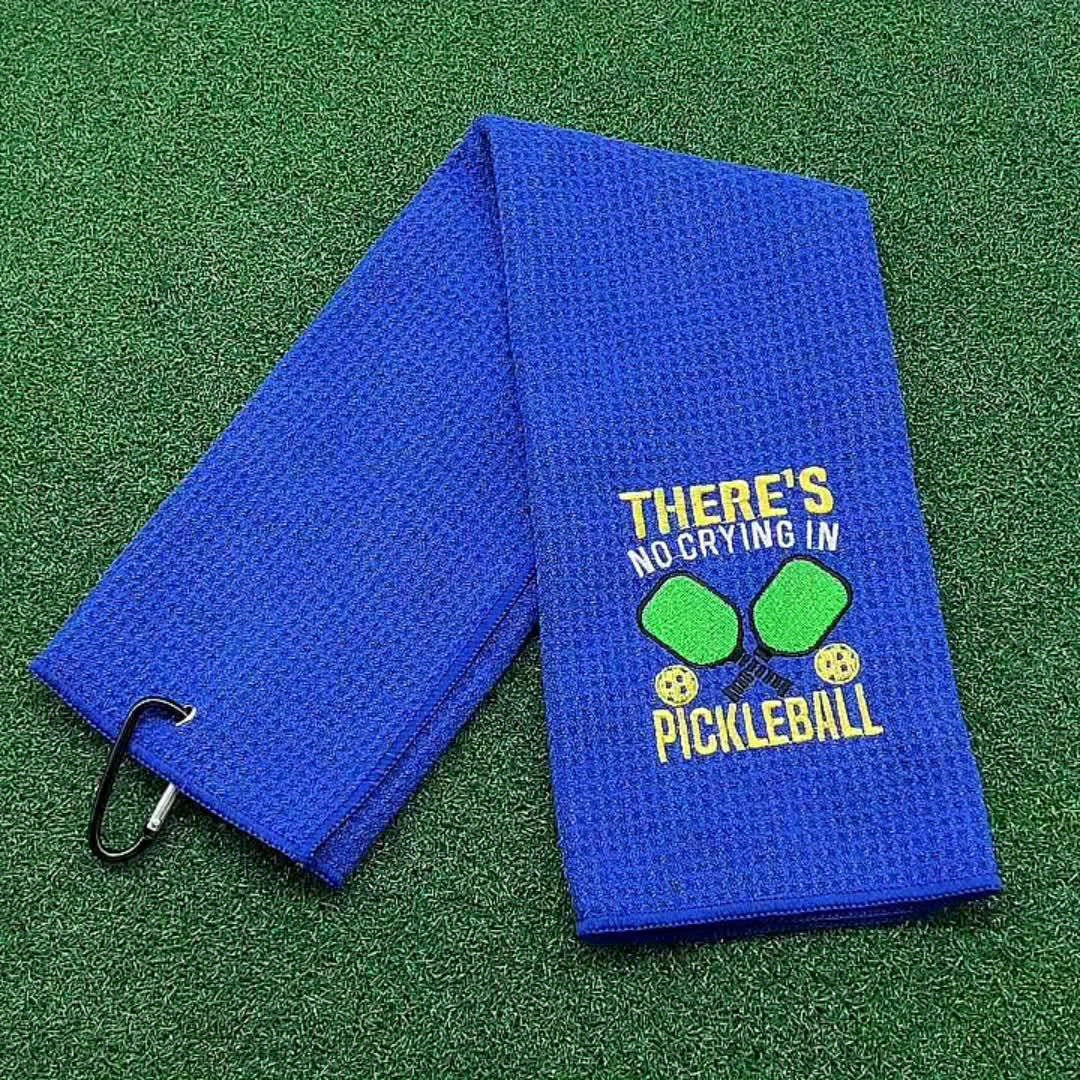 Embroidered Pickleball Towel