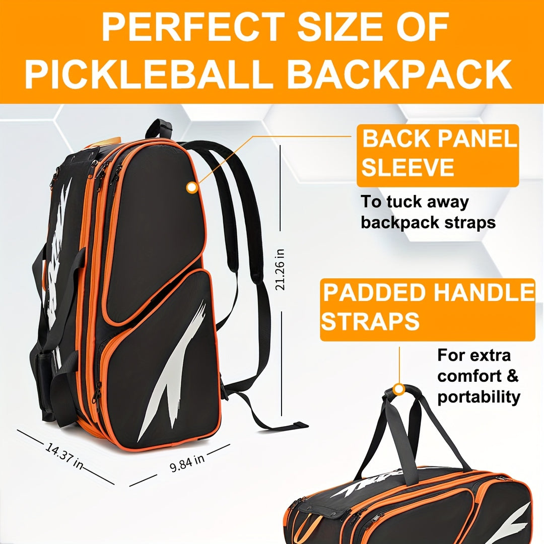 Large Tennis &amp; Padel Racket Backpack