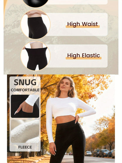 Easy High-waisted Commuting Yoga Pants | Sexy Casual Sporty Long Pants with Hip-lifting Design, Side Pockets, Comfortable for Yoga Practice, Medium Stretch Fabric, Solid Color, Long Length, No, Fall/Winter Season