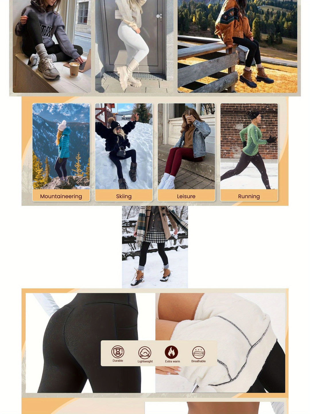 High-Waisted Yoga Pants