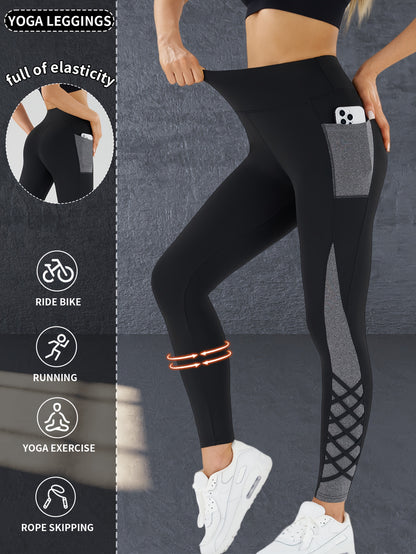 Women's Yoga Pants, Outdoor Fitness Trousers, Butt-lifting and Abdominal Tightening Pants, Breathable and Comfortable Casual Pants
