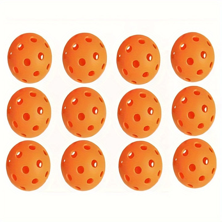 Indoor 26-Hole Pickleball Balls – Durable Plastic Training &amp; Practice Balls for Indoor Courts, Lightweight, Low Bounce, High Control, Set of 4/5/6