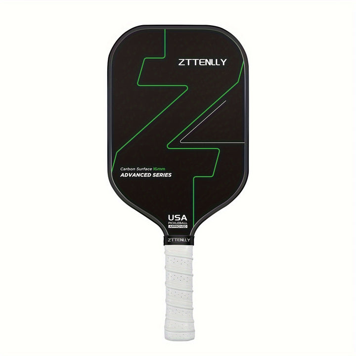 USAPA Approved Carbon Fiber Pickleball Paddle – 16mm Honeycomb Core, Lightweight 7.5–8oz, Ergonomic Grip, Wide Sweet Spot, Ideal Gift for All Players