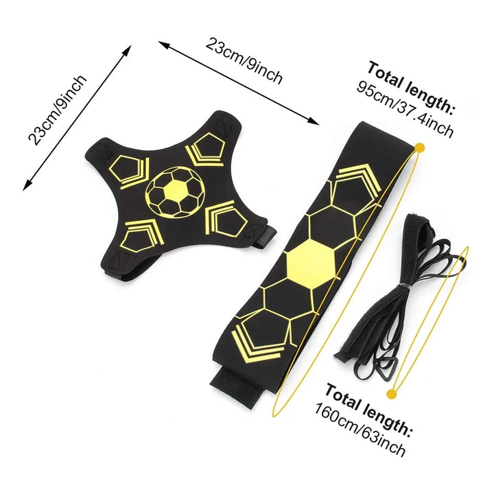 Kickmaster Soccer Juggle Bags – 6 Style Football Training Circling Belt for Solo Skills &amp; Precision Kicking