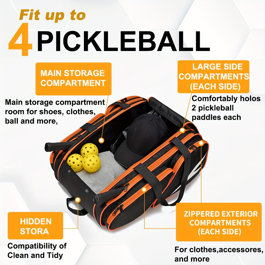 Large Tennis &amp; Padel Racket Backpack