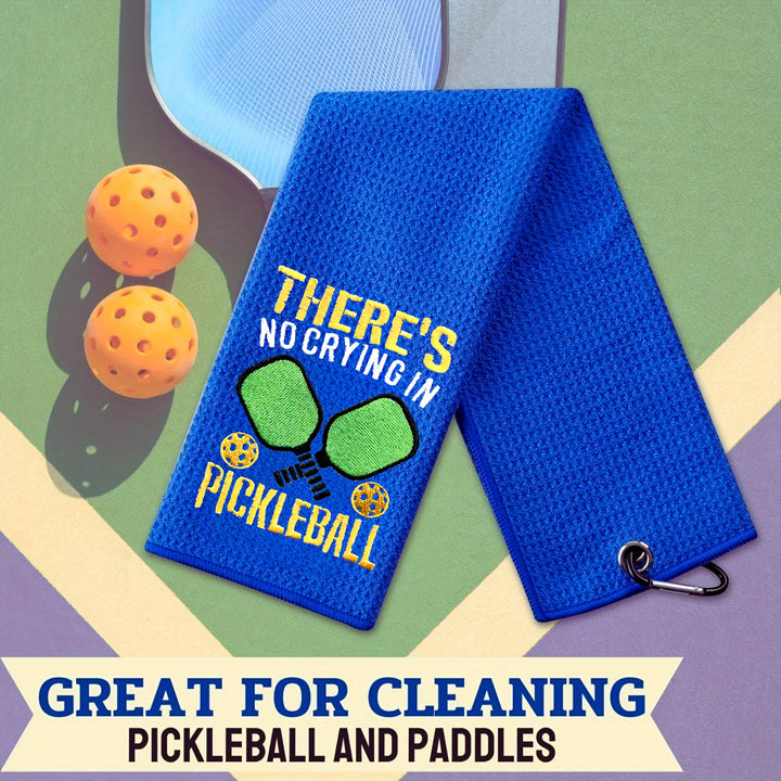 Embroidered Pickleball Towel