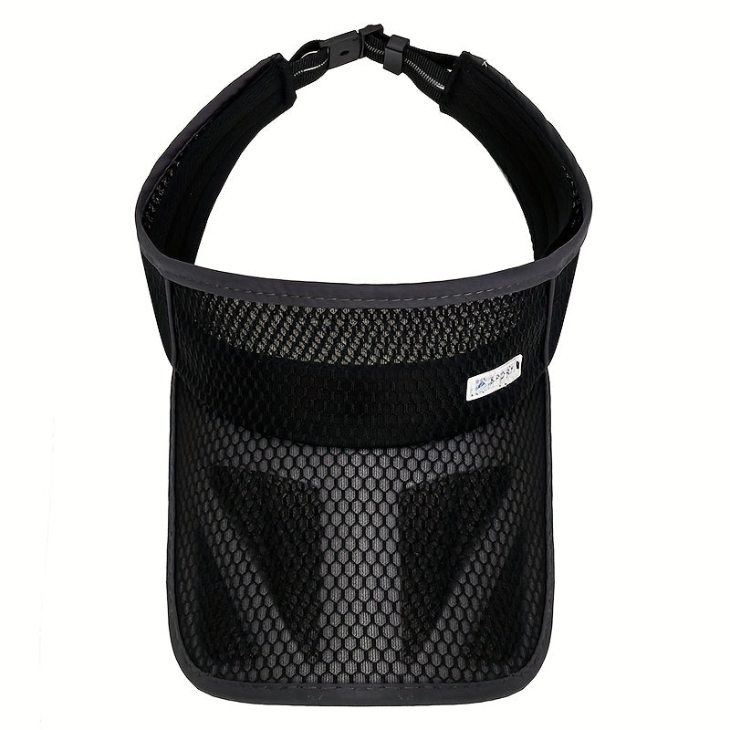 Summer Extended Brim Hollow Top Hat for Men And Women, Outdoor Sports Sunshade Hat with a Large Brim And Mesh Design