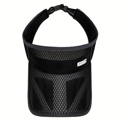 Summer Extended Brim Hollow Top Hat for Men And Women, Outdoor Sports Sunshade Hat with a Large Brim And Mesh Design