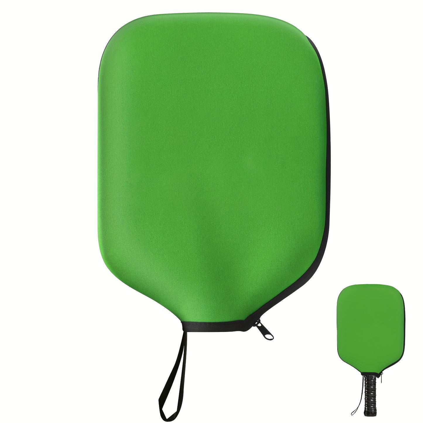 A Pickleball Paddle Cover, Durable Neoprene Paddle Cover Fits Universal 8.46 X 11.2 Inch Zippered Paddle Cover Paddle Storage Bag, Suitable for USAPA Standard Pickleball Paddles