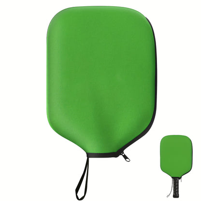 A Pickleball Paddle Cover, Durable Neoprene Paddle Cover Fits Universal 8.46 X 11.2 Inch Zippered Paddle Cover Paddle Storage Bag, Suitable for USAPA Standard Pickleball Paddles