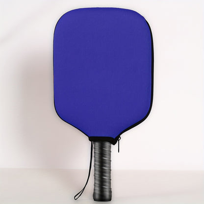 A Pickleball Paddle Cover, Durable Neoprene Paddle Cover Fits Universal 8.46 X 11.2 Inch Zippered Paddle Cover Paddle Storage Bag, Suitable for USAPA Standard Pickleball Paddles