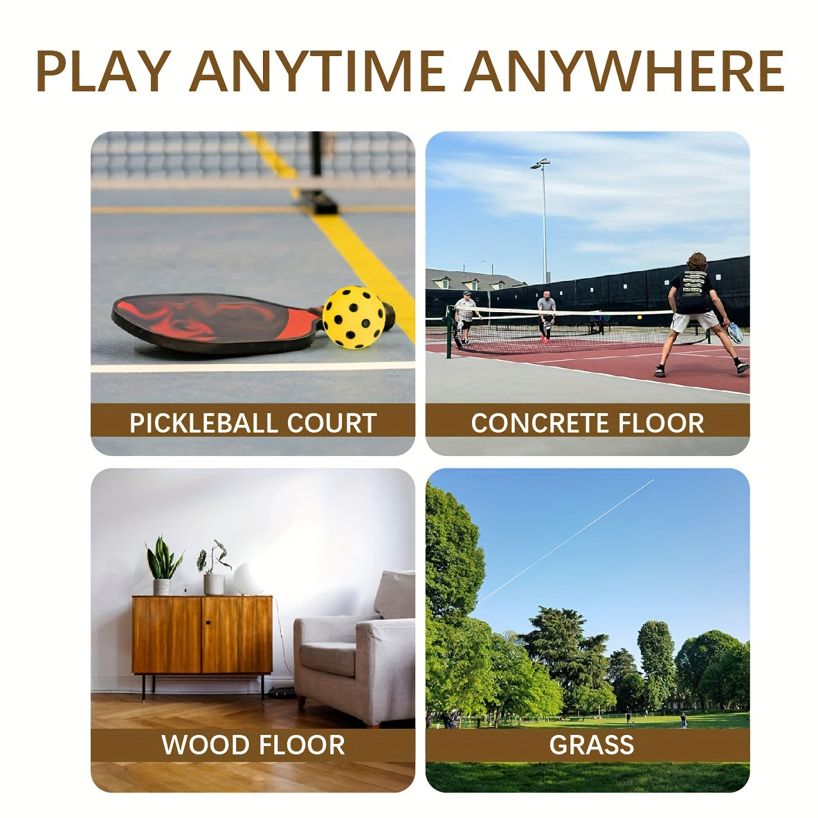 2pcs Silent Pickleball Balls | Foam Pickleball Balls for Indoor or Outdoor Practice, Quiet Set, Noise Reducing, Soft, Durable, True Bounce, High Elasticity, Available in Yellow and Green