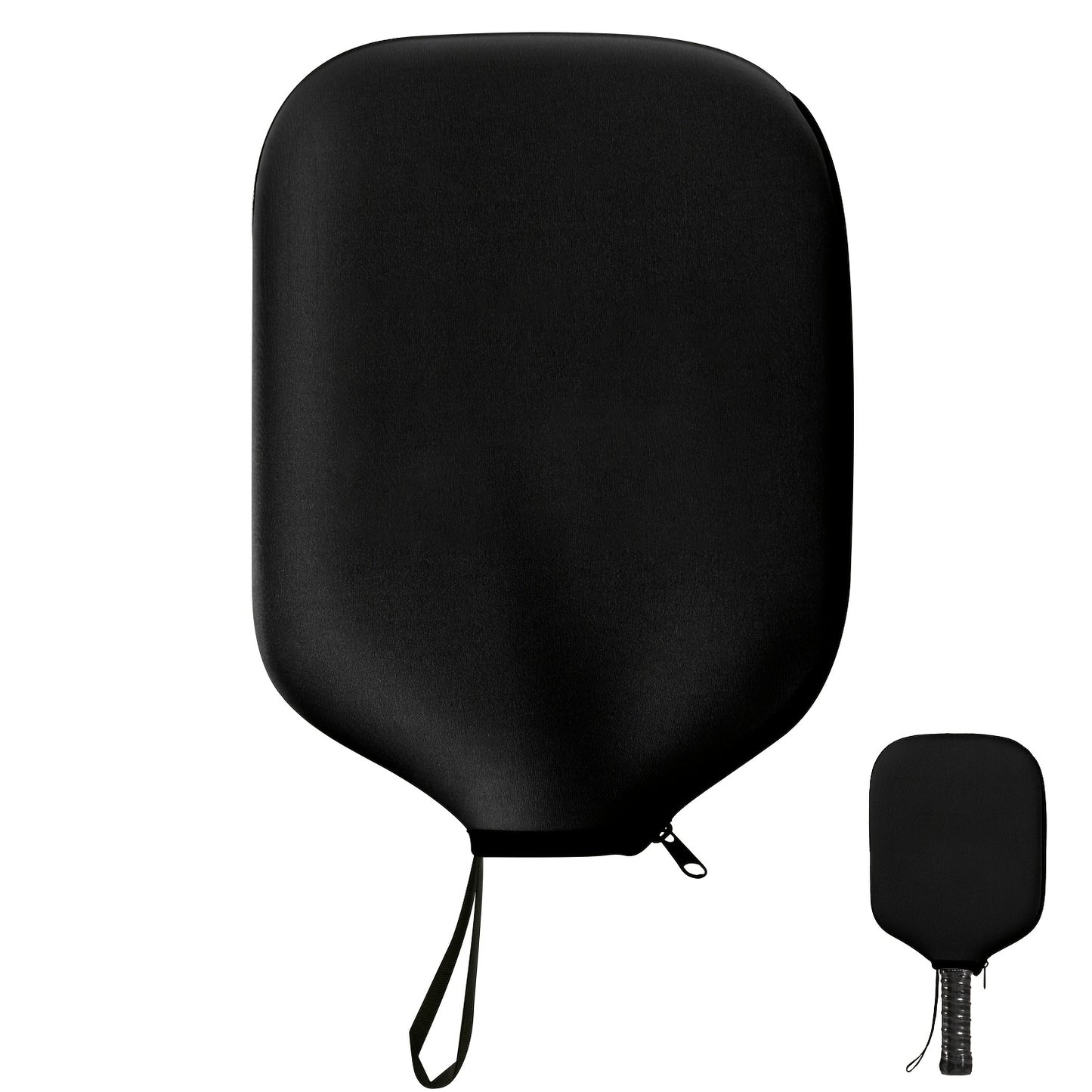 A Pickleball Paddle Cover, Durable Neoprene Paddle Cover Fits Universal 8.46 X 11.2 Inch Zippered Paddle Cover Paddle Storage Bag, Suitable for USAPA Standard Pickleball Paddles
