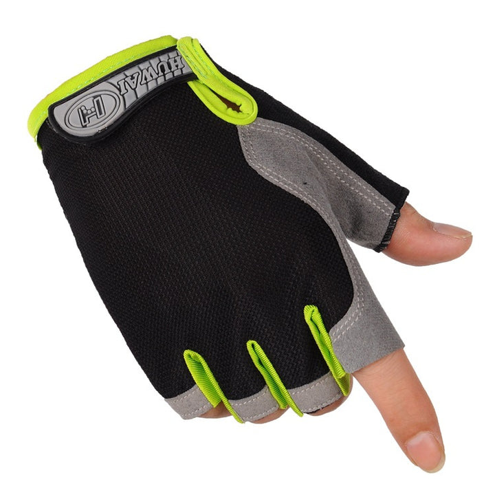 Cross-border Thin Half-finger Gloves Men&