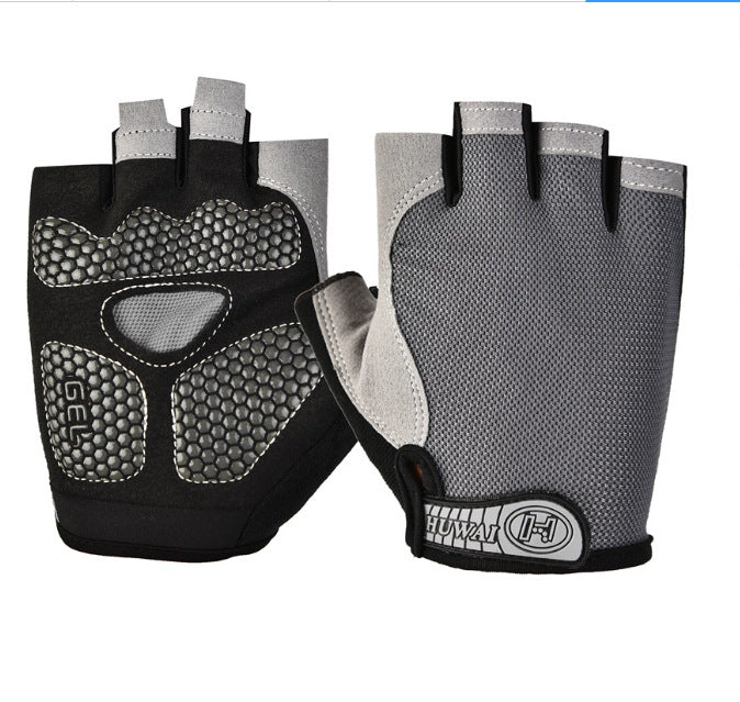 Cross-border Thin Half-finger Gloves Men&
