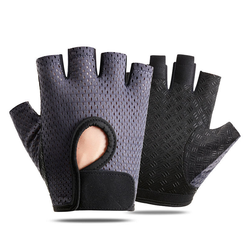 Cross-border Thin Half-finger Gloves Men&