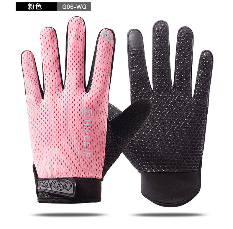 Cross-border Thin Half-finger Gloves Men&