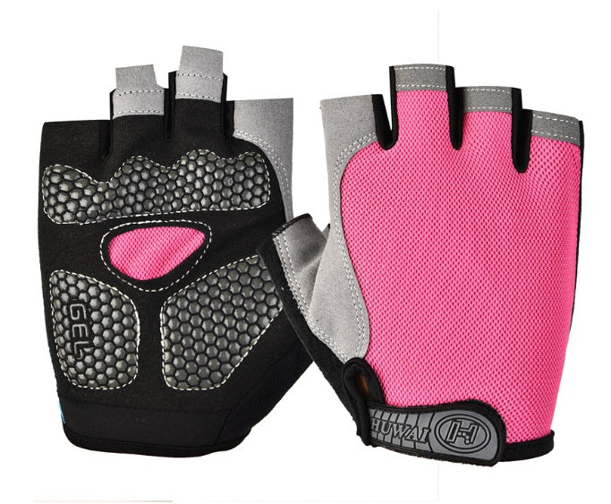 Cross-border Thin Half-finger Gloves Men&