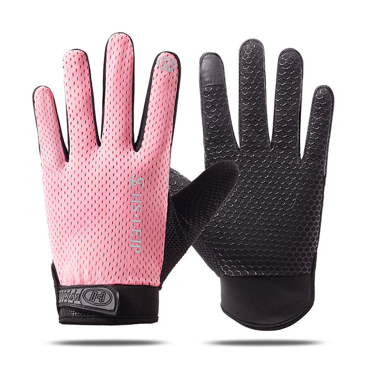 Cross-border Thin Half-finger Gloves Men&