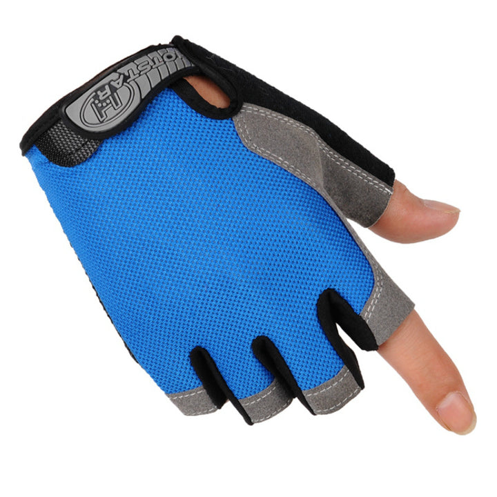 Cross-border Thin Half-finger Gloves Men&