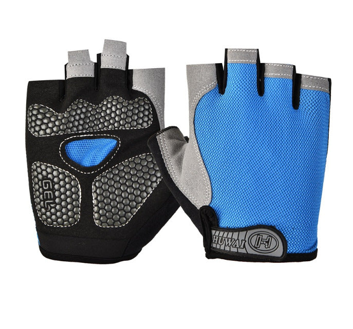 Cross-border Thin Half-finger Gloves Men&