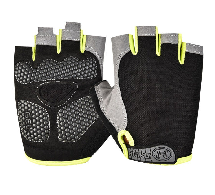 Cross-border Thin Half-finger Gloves Men&