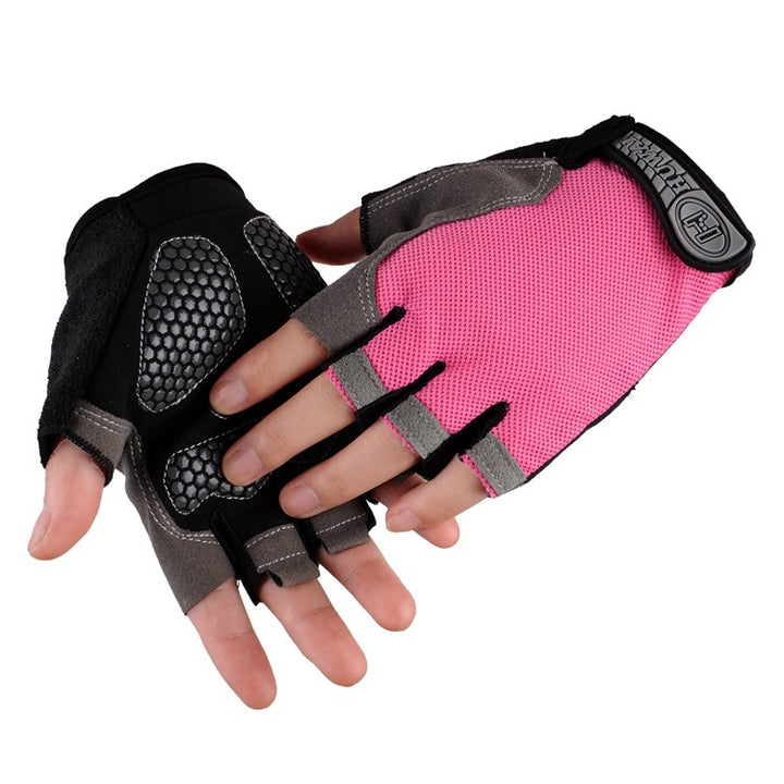 Cross-border Thin Half-finger Gloves Men&