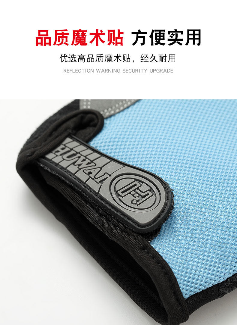 Cross-border Thin Half-finger Gloves Men&