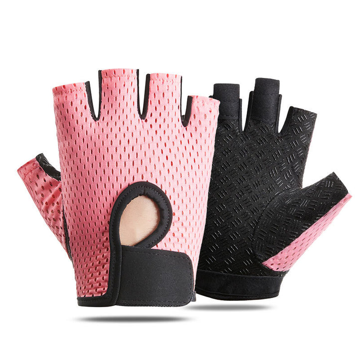 Cross-border Thin Half-finger Gloves Men&