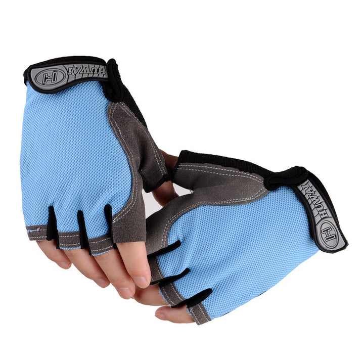 Cross-border Thin Half-finger Gloves Men&