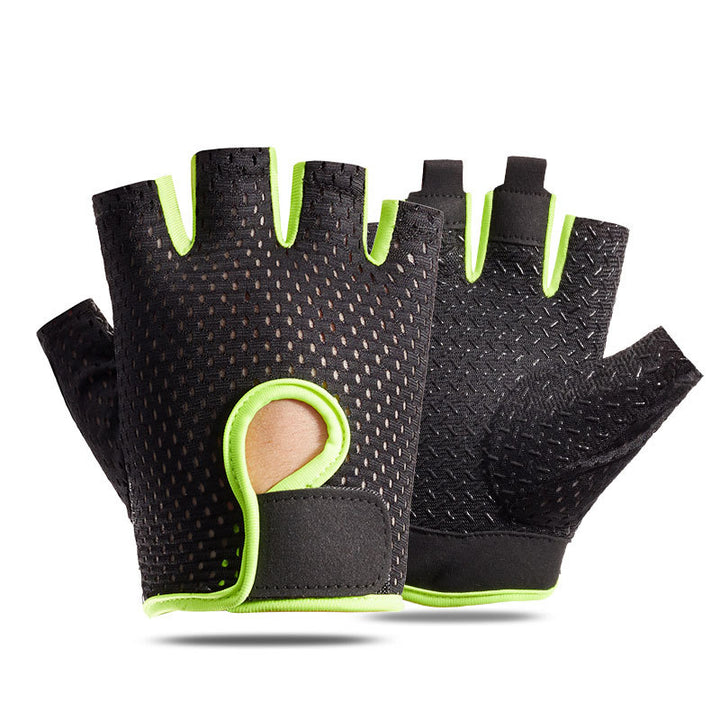 Cross-border Thin Half-finger Gloves Men&