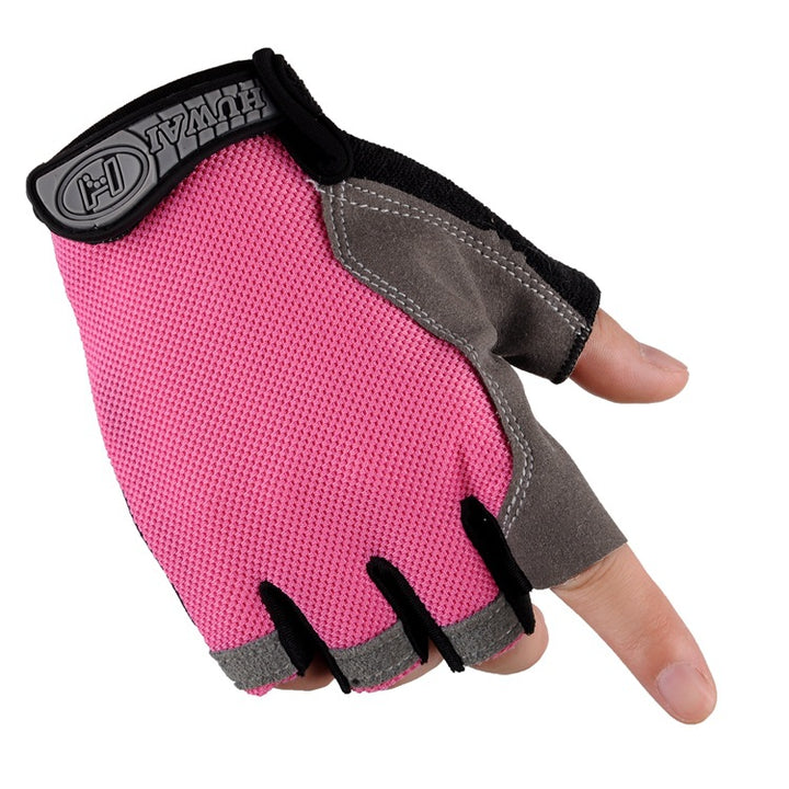 Cross-border Thin Half-finger Gloves Men&