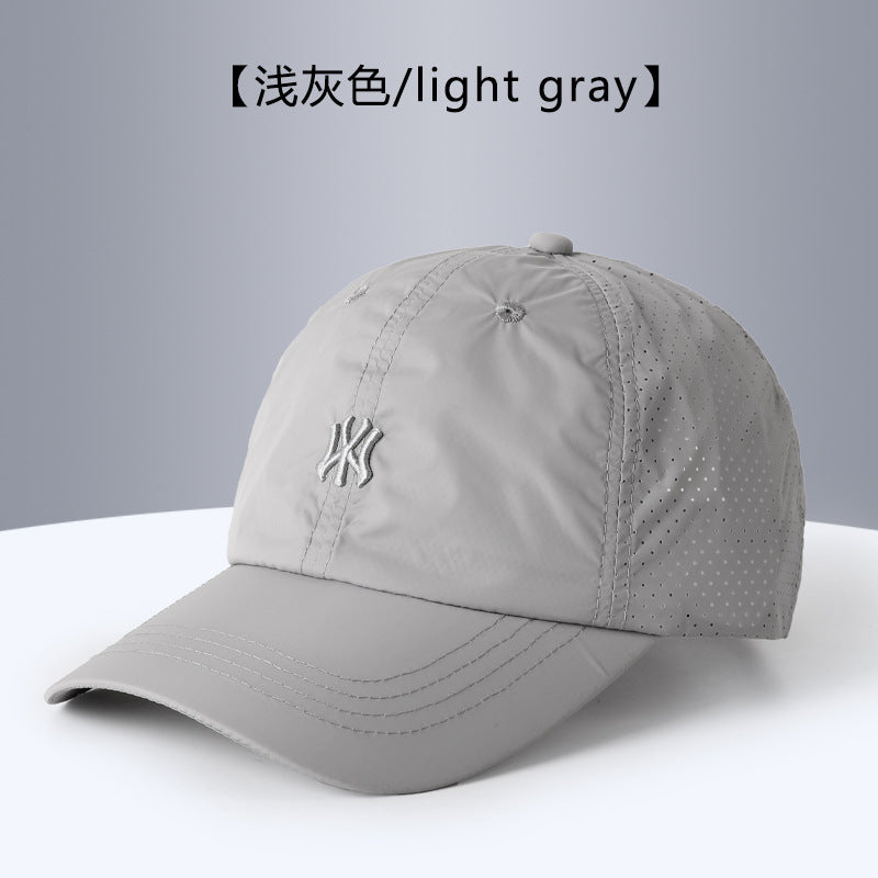 Blue Poetry Dream Wear Quick-Dry Sun Protection Baseball Cap, Breathable Nylon Hat with Wide Brim, Adjustable Unisex