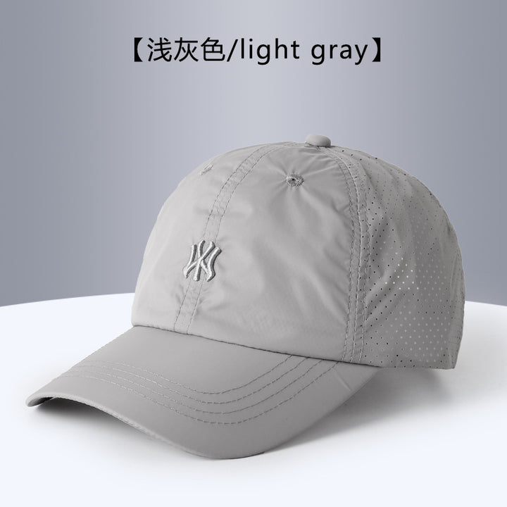 Blue Poetry Dream Wear Quick-Dry Sun Protection Baseball Cap, Breathable Nylon Hat with Wide Brim, Adjustable Unisex