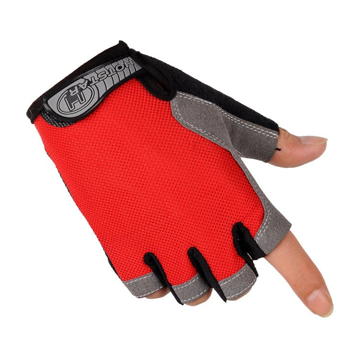 Cross-border Thin Half-finger Gloves Men&