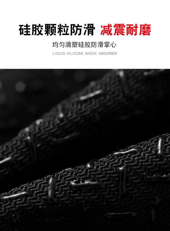 Cross-border Thin Half-finger Gloves Men&