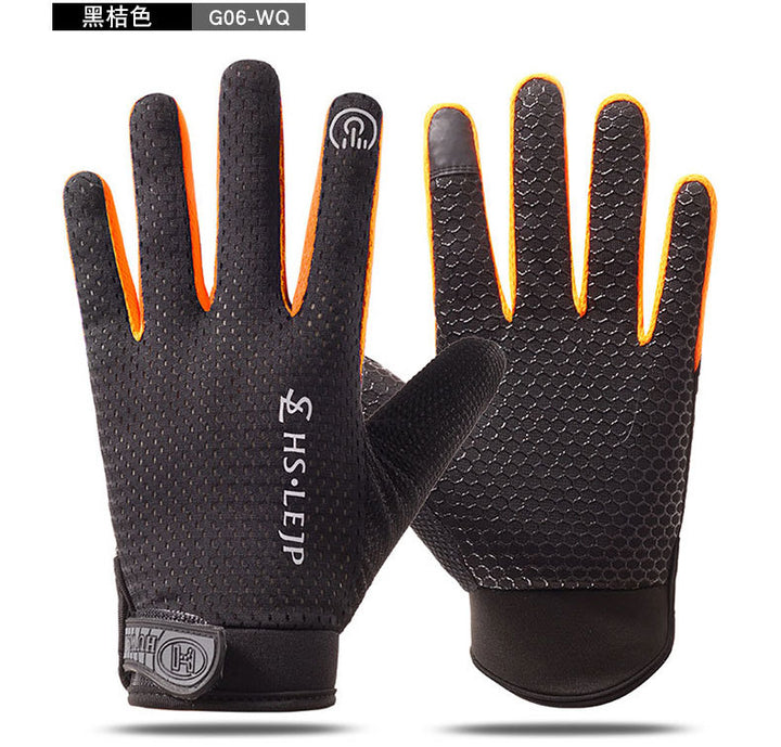 Cross-border Thin Half-finger Gloves Men&